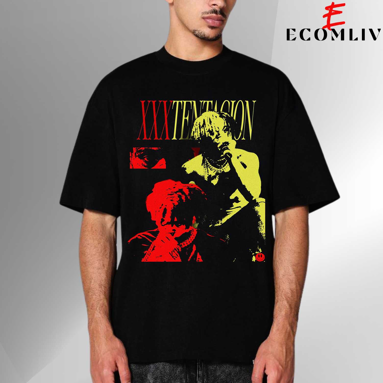 Xxxtentacion T-Shirt, Rap Icon Unisex Tee, Music Streetwear Hip Hop Top